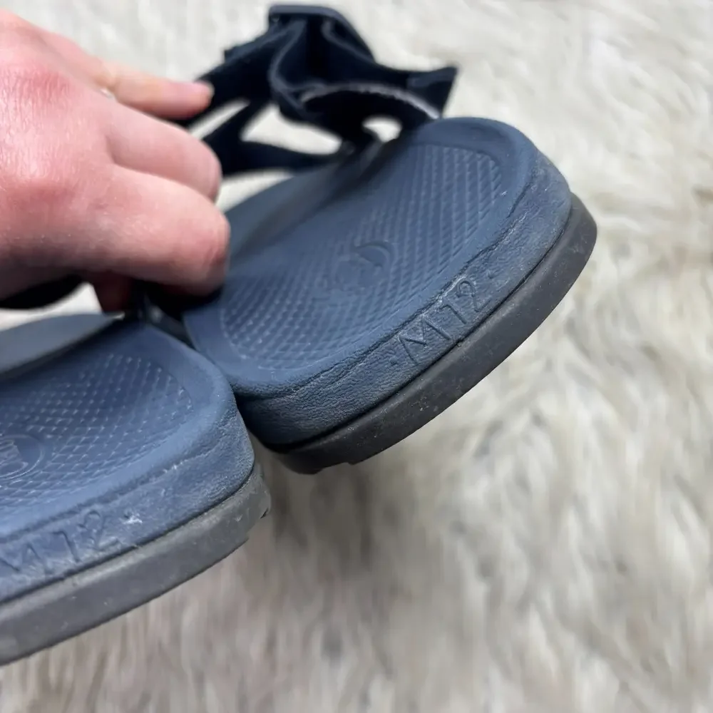 Chaco‎ Men's 12 Navy Blue Lowdown Slide Sandals Adjustable